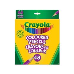 CRAYOLA - CRAYONS DE BOIS 48 COULEURS
